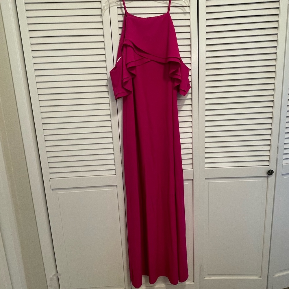 COLD SHOULDER GOWN - Picture 3 of 4